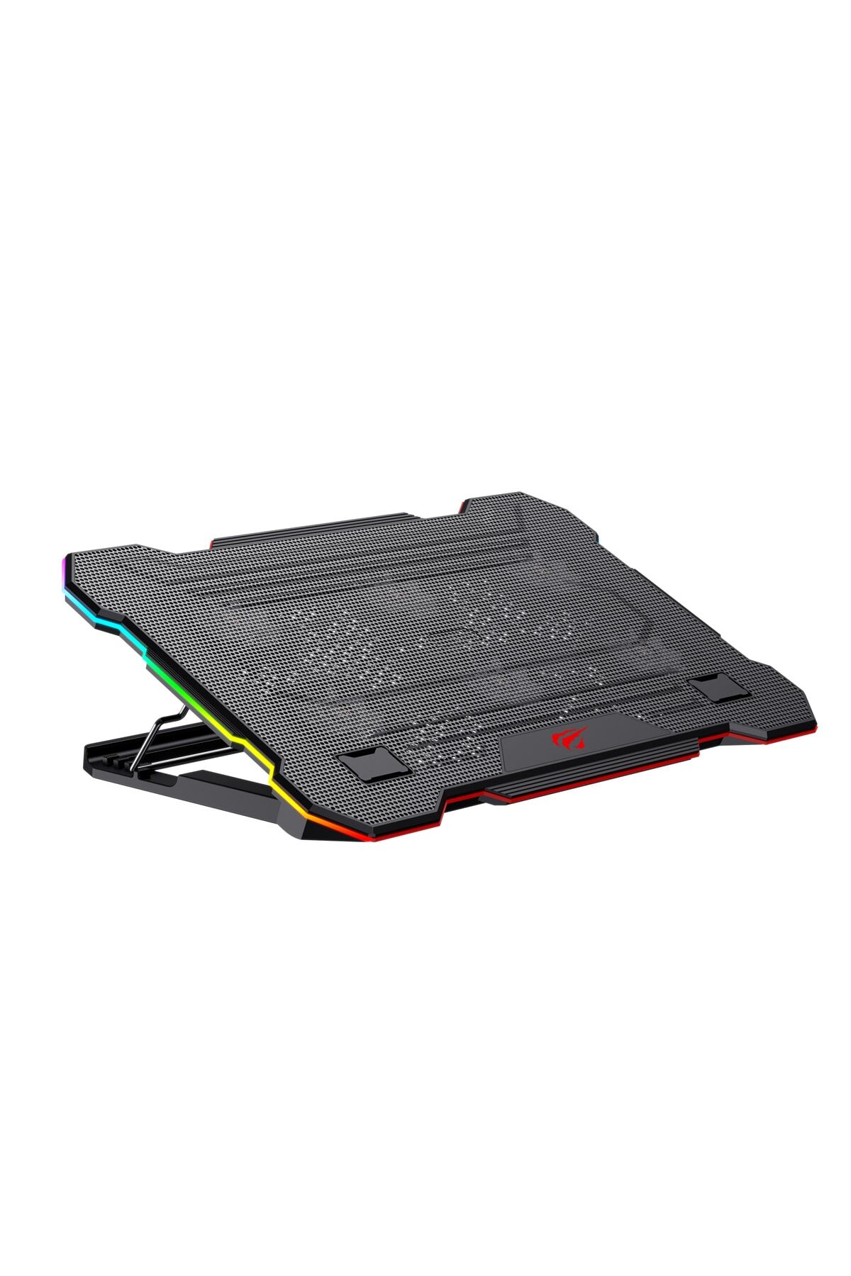Gamenote F2071 Cooling Pad RGB Gaming Laptop Soğutucu -Ayarlanabilir 6 Fan 2500RPM Uyumlu Siyah