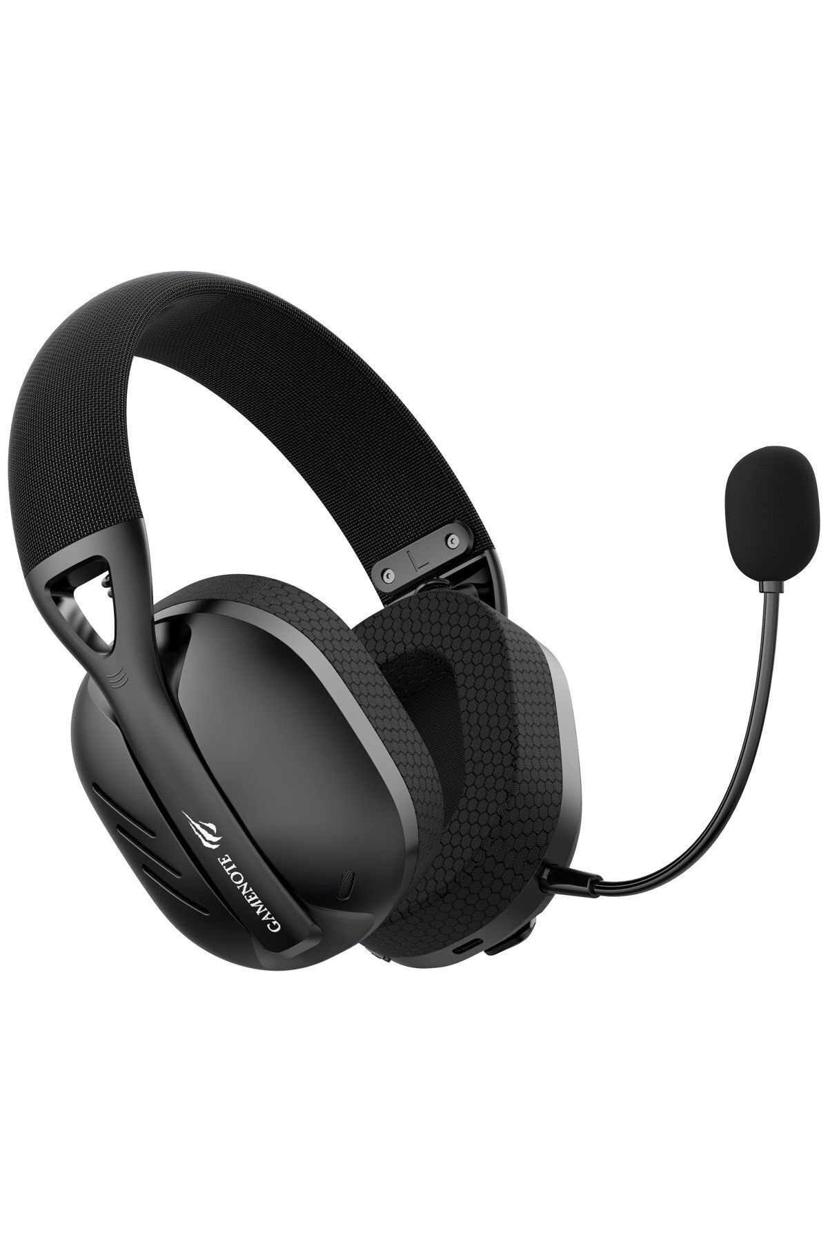 Gamenote Fuxi-H3 Gaming Oyuncu Mikrofonlu Kulaklığı 7.1 - 4 Modlu (BT, 2.4Ghz, Type-C, 3.5mm) Siyah