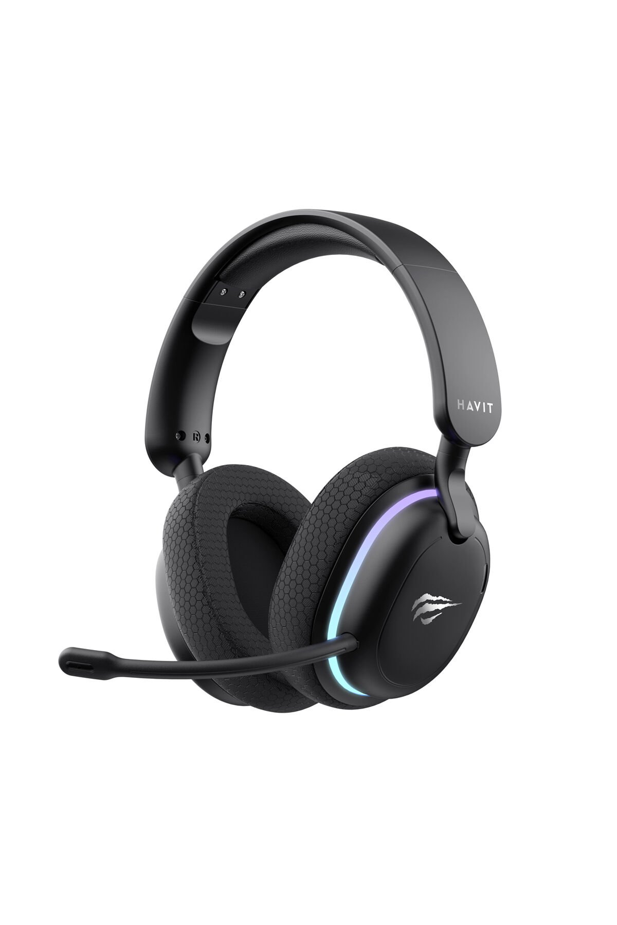 Gamenote Fuxi-H7 RGB Kablosuz Gaming Oyuncu Kulaklığı Siyah
