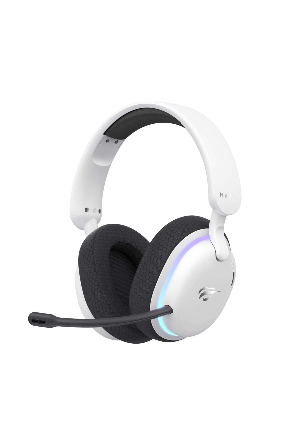 Gamenote Fuxi-H7 RGB Kablosuz Gaming Oyuncu Kulaklığı Beyaz