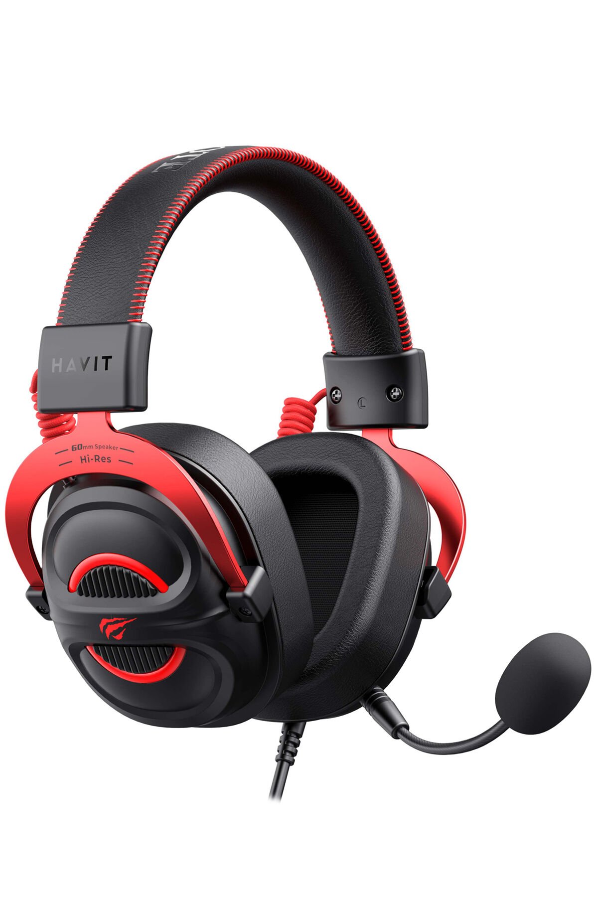 Gamenote H2002E PRO 60mm Speaker Hi-Res Gaming Oyuncu Kulaklığı Siyah