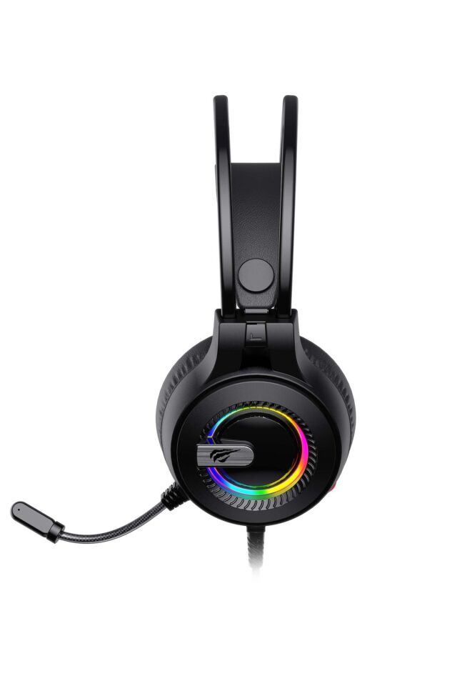 Gamenote H2040D RGB Aydınlatmalı Mikrofonlu Gaming Oyuncu Kulaklığı - 3.5mm Jack + USB - Beyaz Siyah