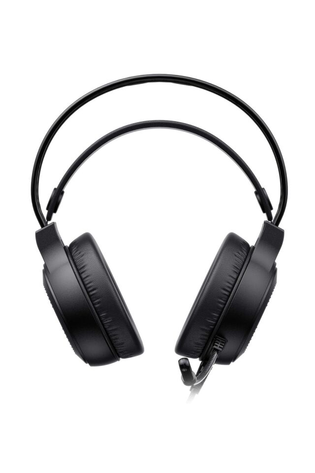Gamenote H2040D RGB Aydınlatmalı Mikrofonlu Gaming Oyuncu Kulaklığı - 3.5mm Jack + USB - Beyaz Siyah