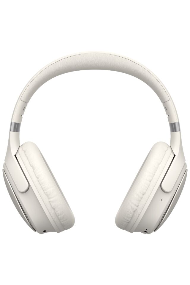 H630BT Katlanabilir Kafa Üstü Mikrofonlu Bluetooth Kulaklık - 36 Saat Kullanım Bluetooth V5.3 Bej