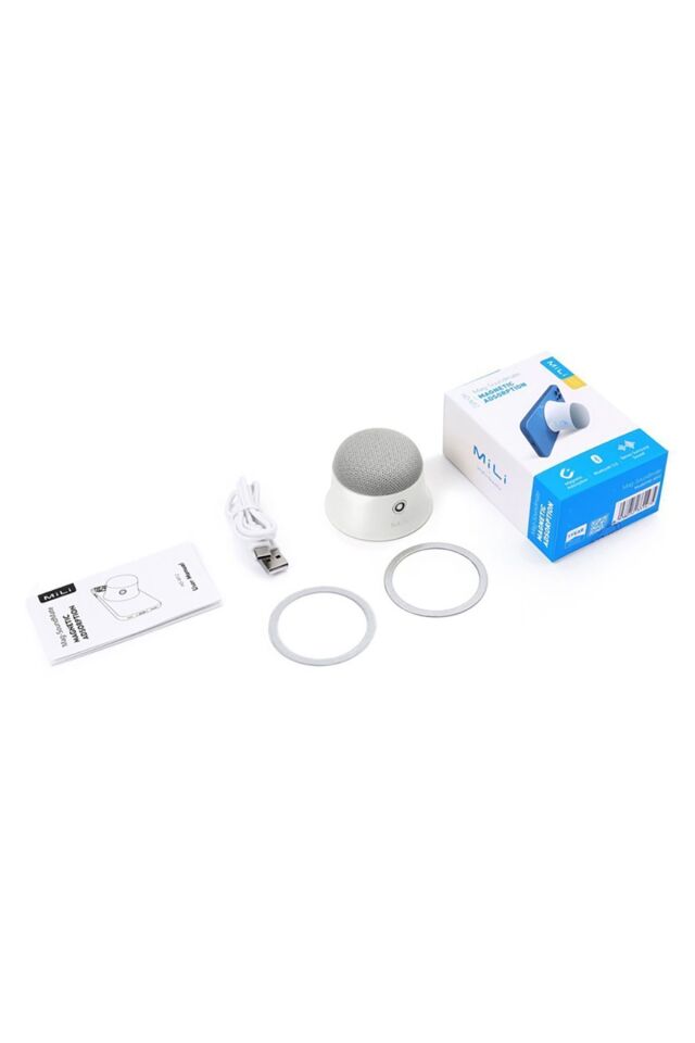 Mag-soundmate Magsafe Mini Taşınabilir Bluetooth Hoparlör Siyah
