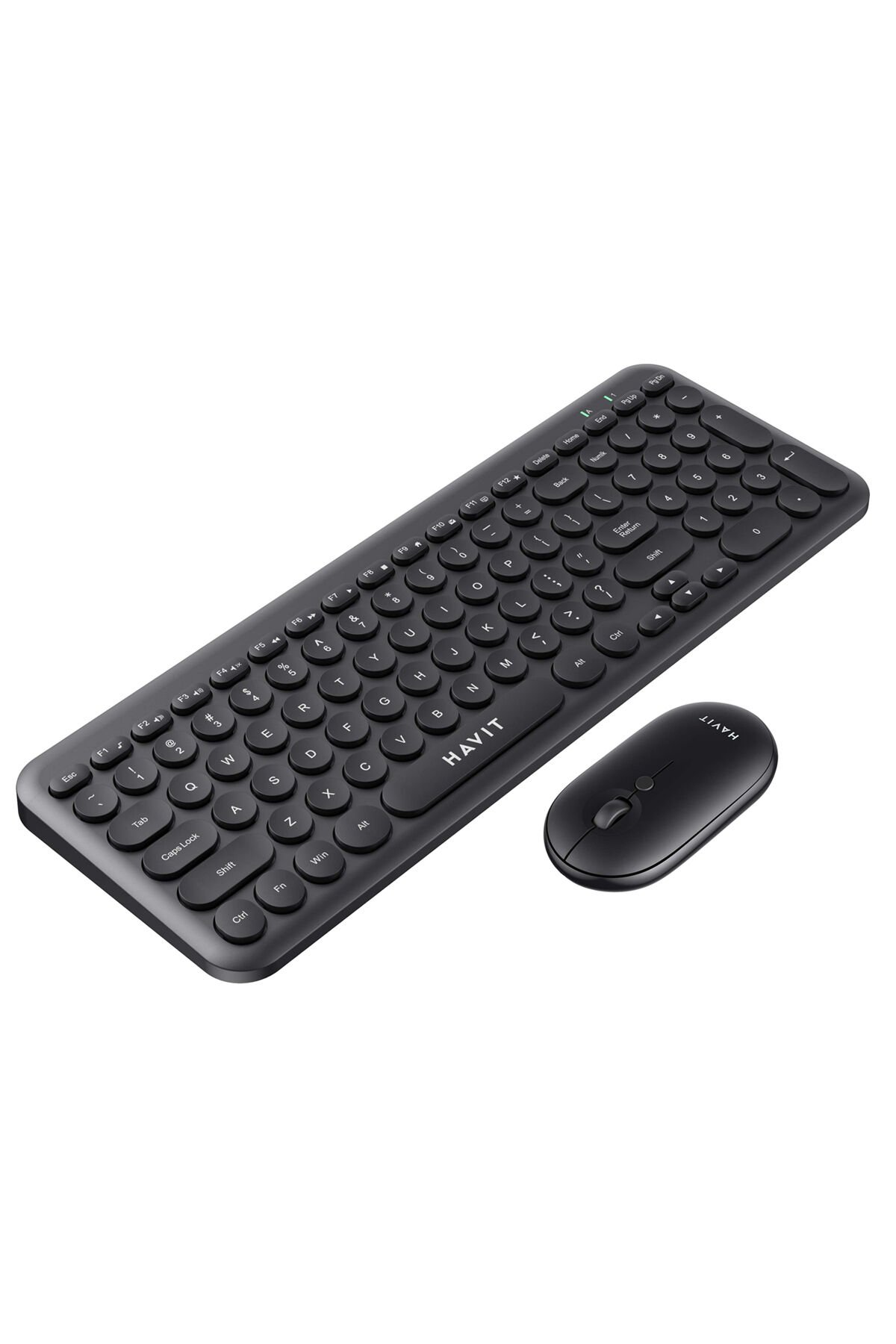 KB254GCM Kablosuz 2.4GHz Q Klavye ve Mouse Set Siyah