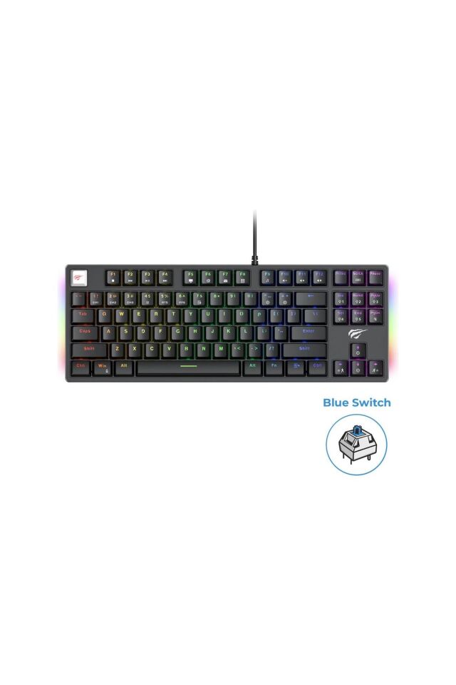 Gamenote KB890L RGB Gaming Klavye Siyah