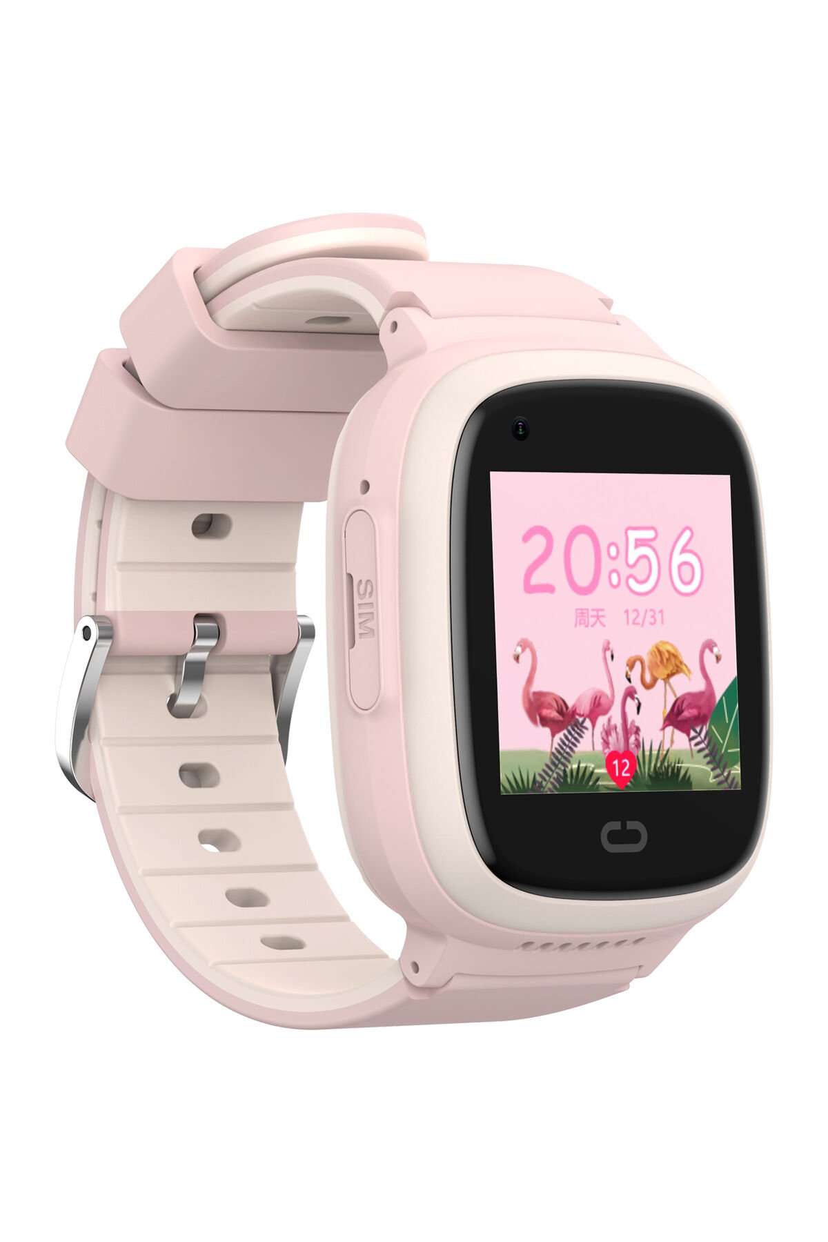 KW11 4G Sim Kartlı Akıllı Çocuk Saati - Görüntülü Görüşme Pembe