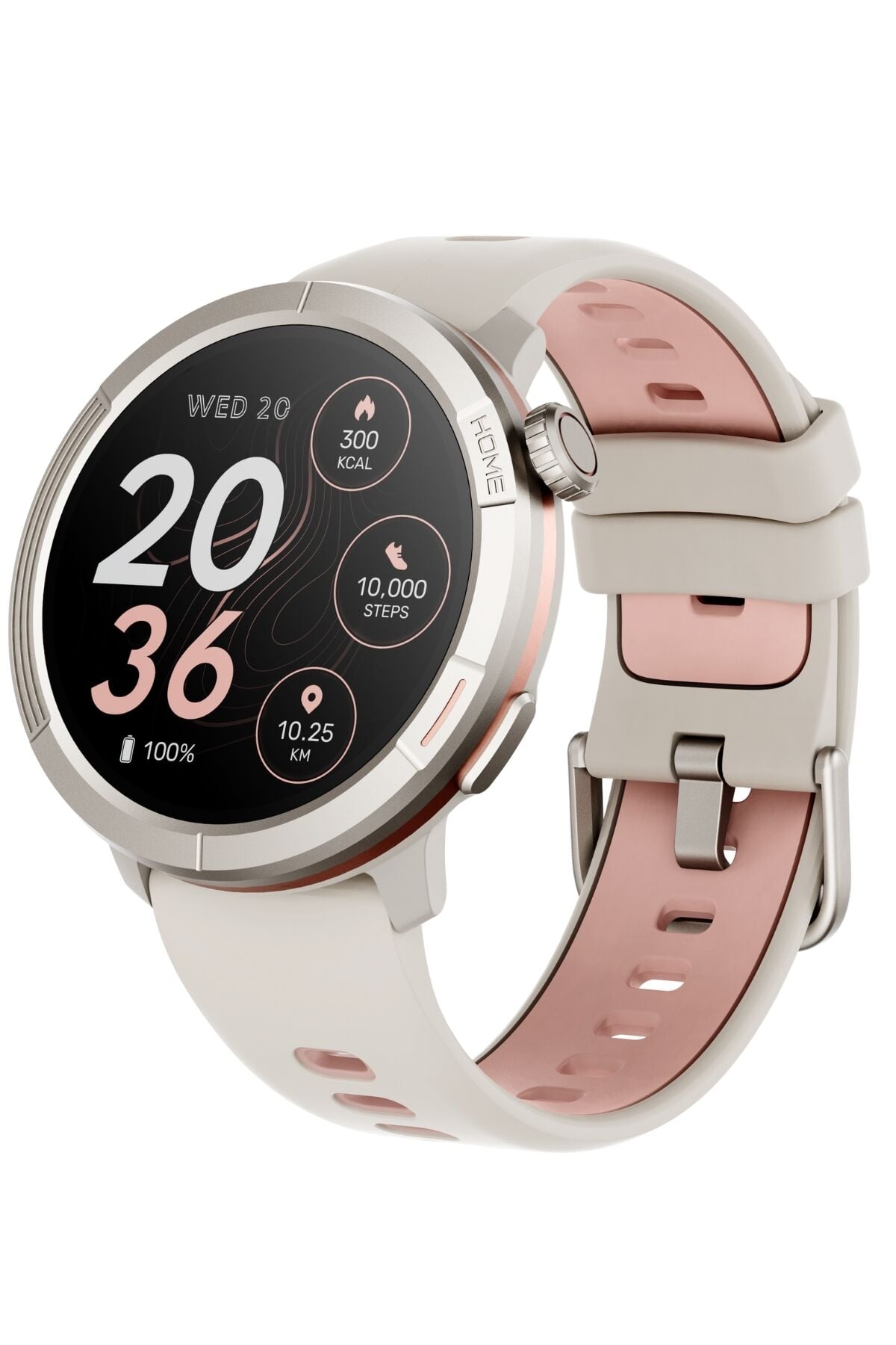M9058 GPS Profesyonel Outdoor 1.43'' Amoled Akıllı Saat Beyaz
