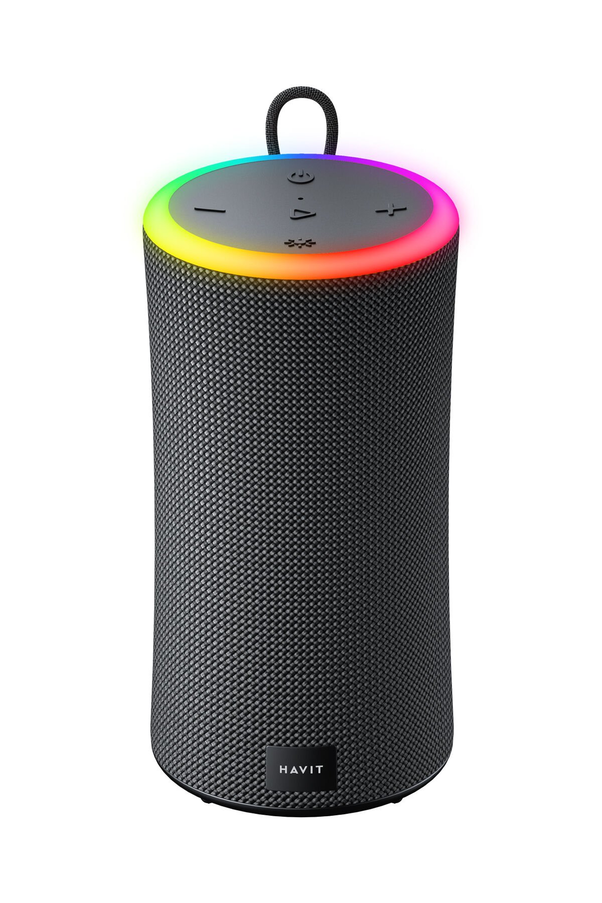 SK833BT Yüksek Bass 10W*2 Su Geçirmez RGB Bluetooth Hoparlör Siyah