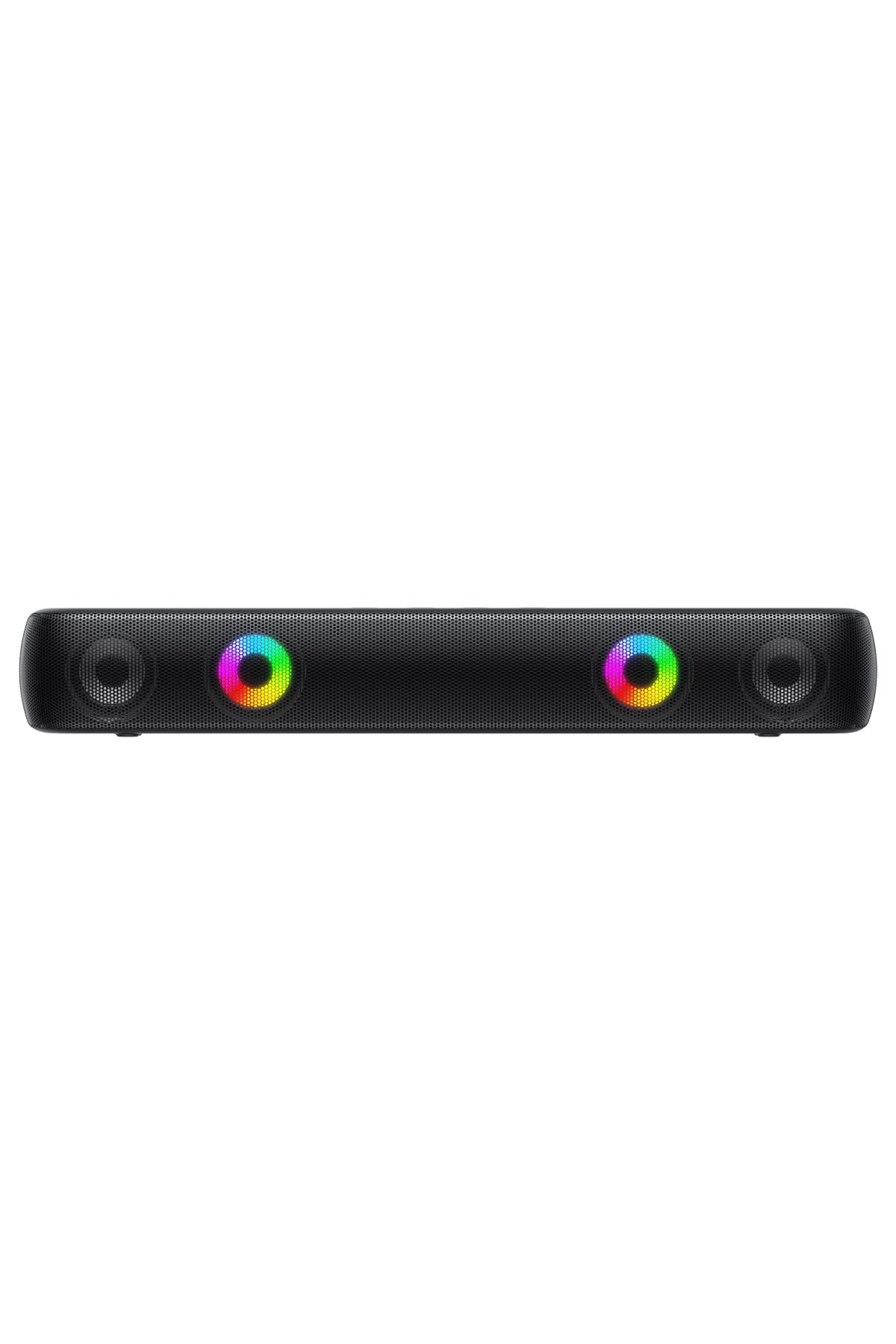 Sk854bt Rgb Uyumlu  Işıklı Gaming Oyuncu Bluetooth Hoparlör Masaüstü Siyah