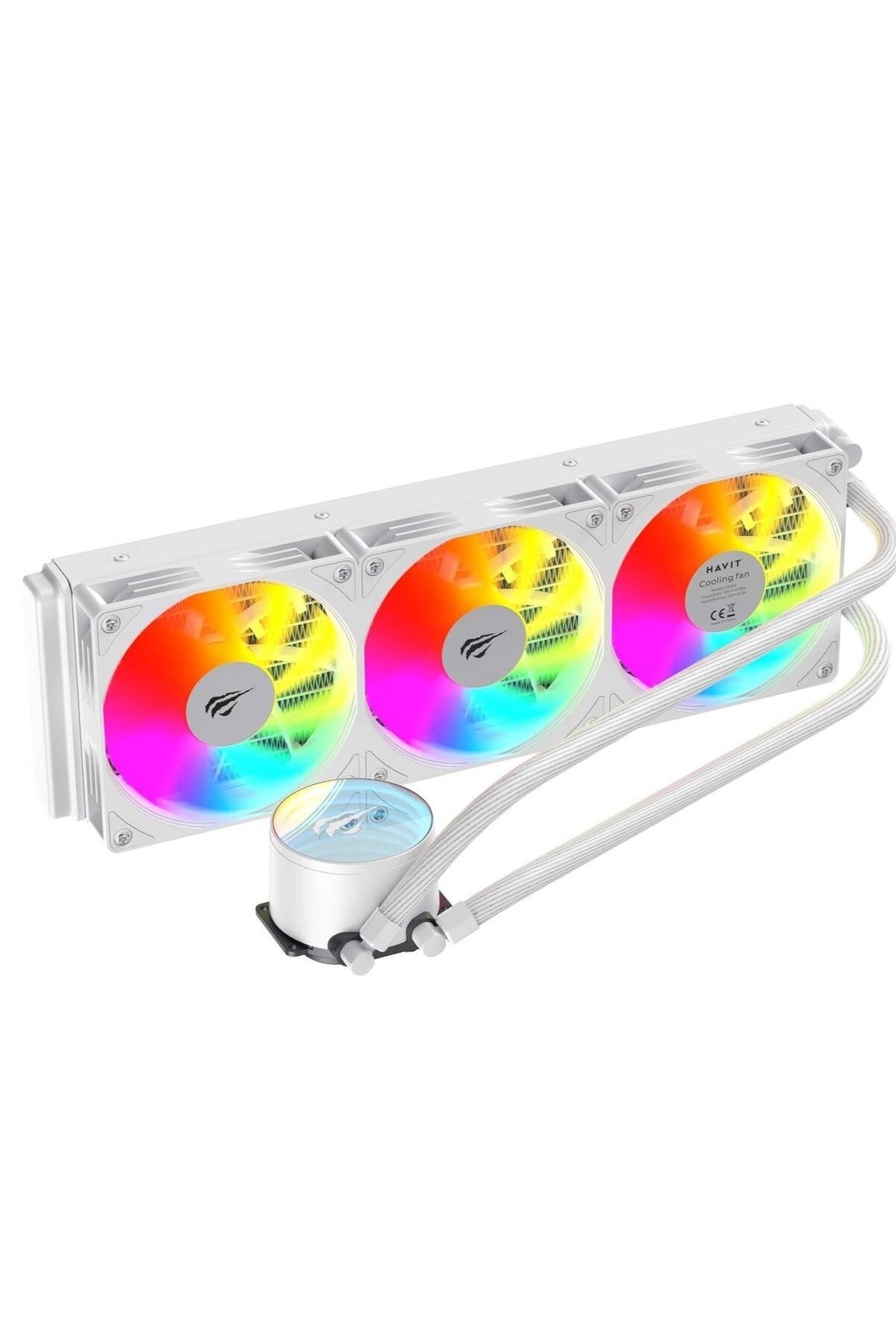 Gamenote F2002 360mm Beyaz İşlemci Sıvı Soğutucu - AM5 ve Intel LGA1700 Uyumlu