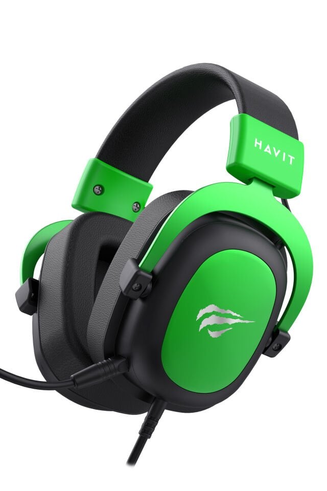 Gamenote H2002d Mikrofonlu Gaming Kulaklık - Yeşil / Siyah