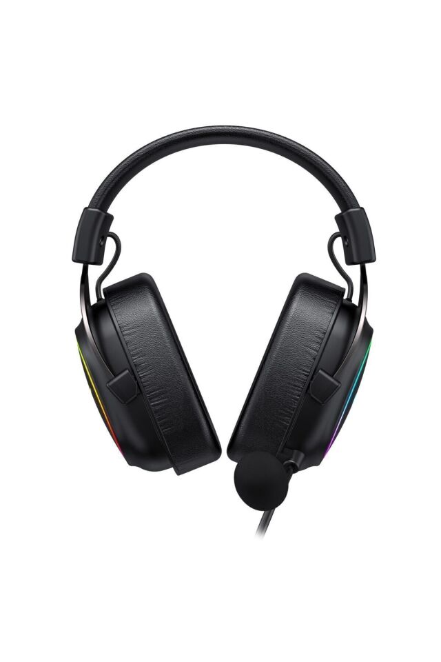 Gamenote H2002p Rgb 7.1 Usb Mikrofonlu Siyah Gaming Oyuncu Kulaklığı