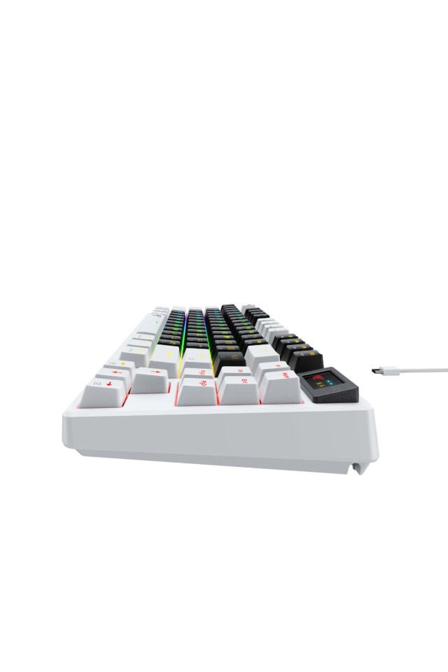 Gamenote KB884L Rgb Mekanik Türkçe Klavye 1.06inç Tft-lcd Ekran - Brown Switch