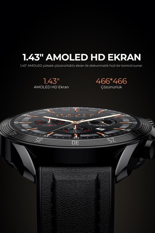 Watch M9030 Pro Amoled Hd 46MM Akıllı Saat - Sesli Telefon Görüşmesi