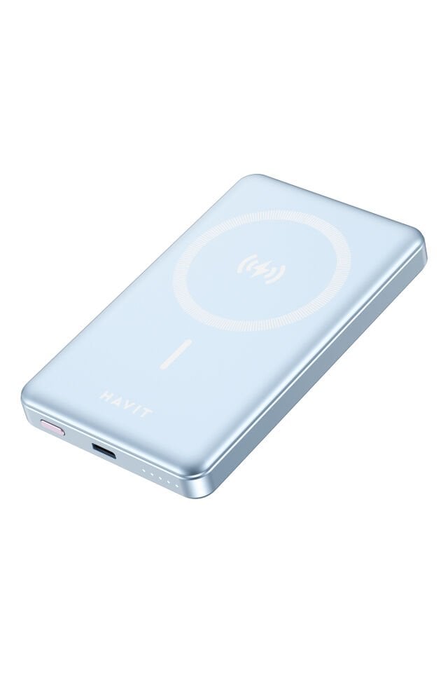 PB5203 10.000mAh Magsafe Manyetik Kablosuz Powerbank Ultra İnce 20W, Iphone Uyumlu