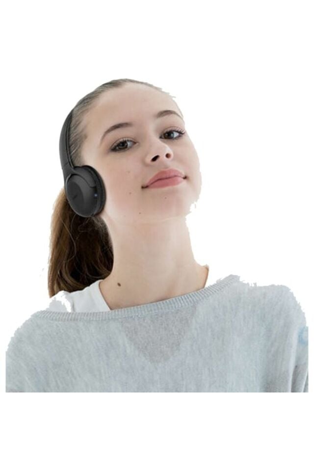 TAUH202BK Kablosuz Bluetooth Kulak Üstü Kulaklık - Siyah