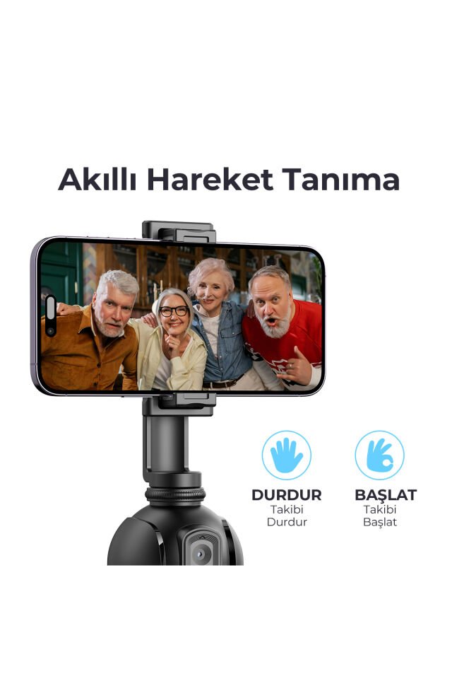 ST7609 Otomatik Yüz Takip Sistemli Telefon Tutucu