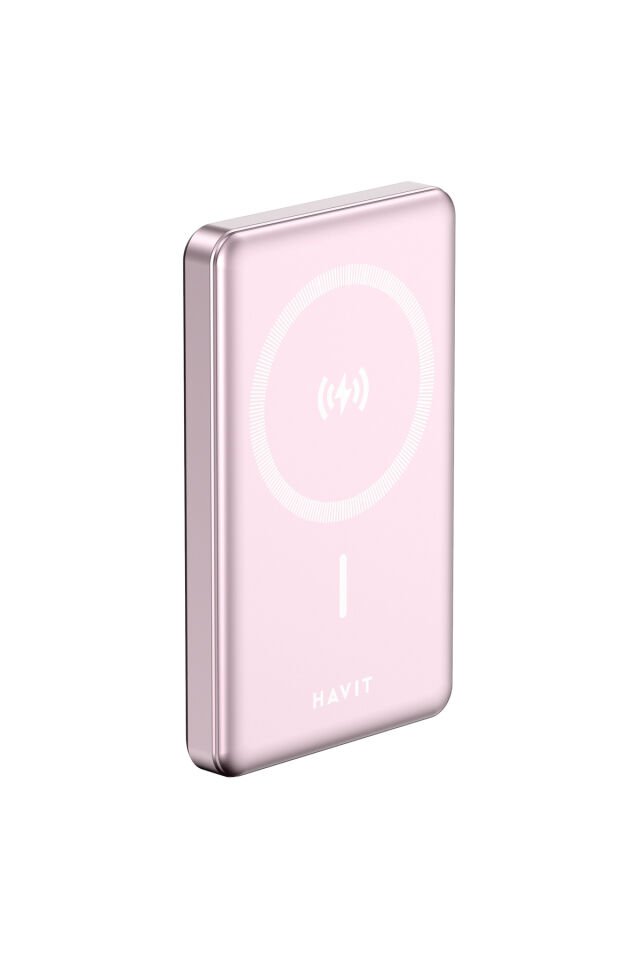 PB5203 10.000mAh Magsafe Manyetik Kablosuz Powerbank Ultra İnce 20W, Iphone Uyumlu