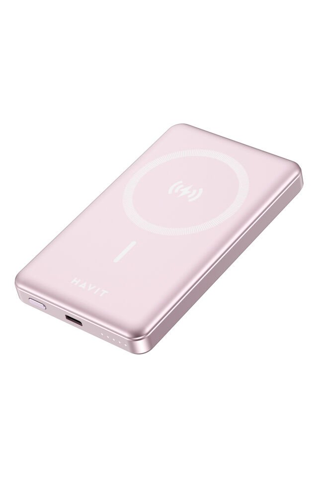 PB5203 10.000mAh Magsafe Manyetik Kablosuz Powerbank Ultra İnce 20W, Iphone Uyumlu