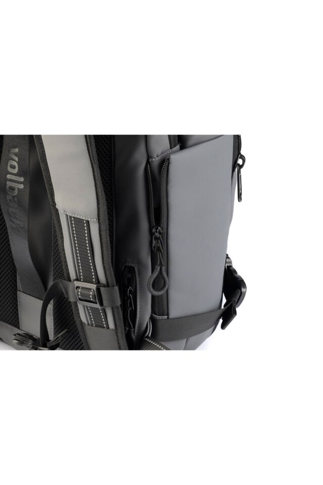 Seyahat İçin Vakumlu Sırt Çantası Su Geçirmez Kilitli Laptop Bölmeli