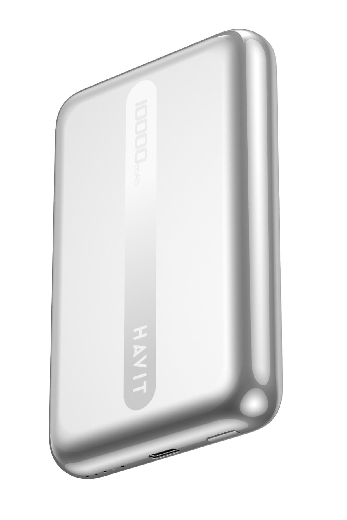 PB5246 10.000 mAh Manyetik Kablosuz Powerbank 15W Kablosuz 20W PD Titanyum