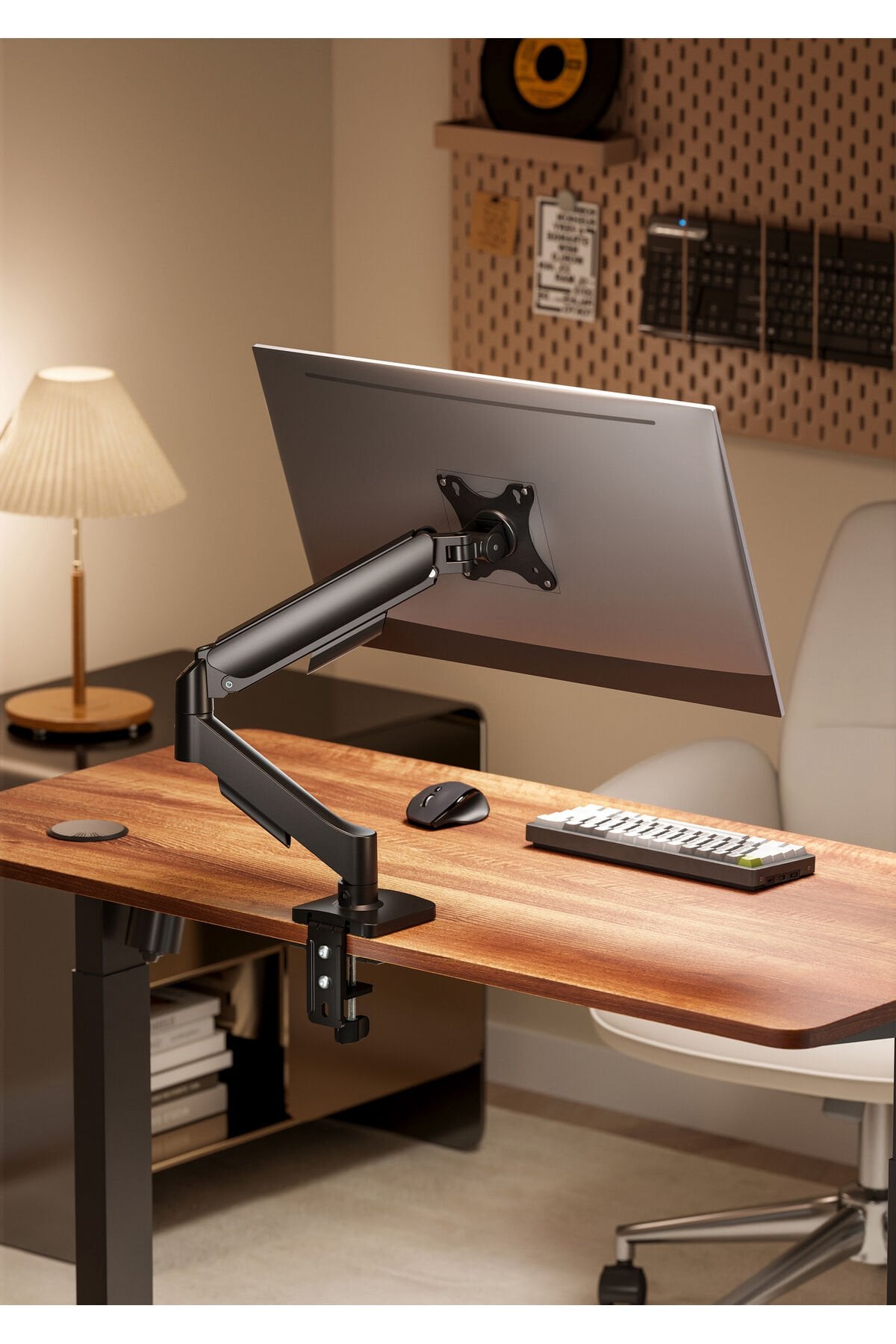 17-32'' Lcd / Led Monitör Tutucu Kol Amortisörlü Vesa Monitör Standı 2-9 Kg