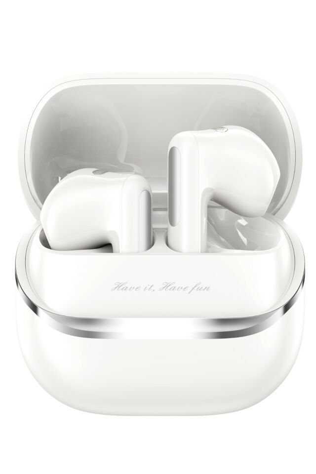 Space T1 TWS Bluetooth Kulaklık - ANC 3.0 Gürültü Engelleme, Hi-Res Audio, 40.5 Saat Pil , BT 6.0 Beyaz