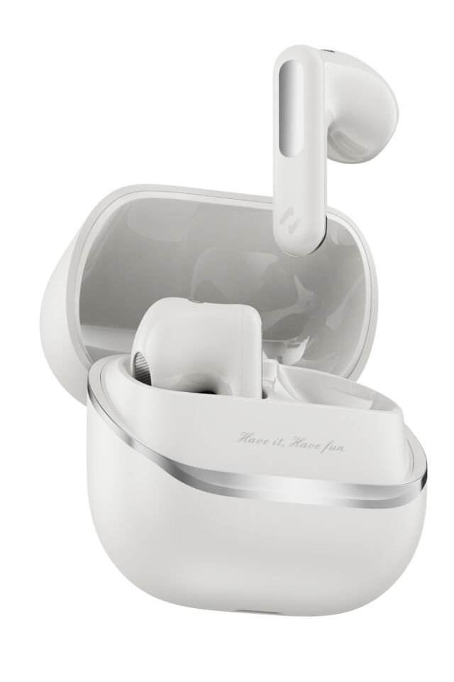 Space T1 TWS Bluetooth Kulaklık - ANC 3.0 Gürültü Engelleme, Hi-Res Audio, 40.5 Saat Pil , BT 6.0 Beyaz