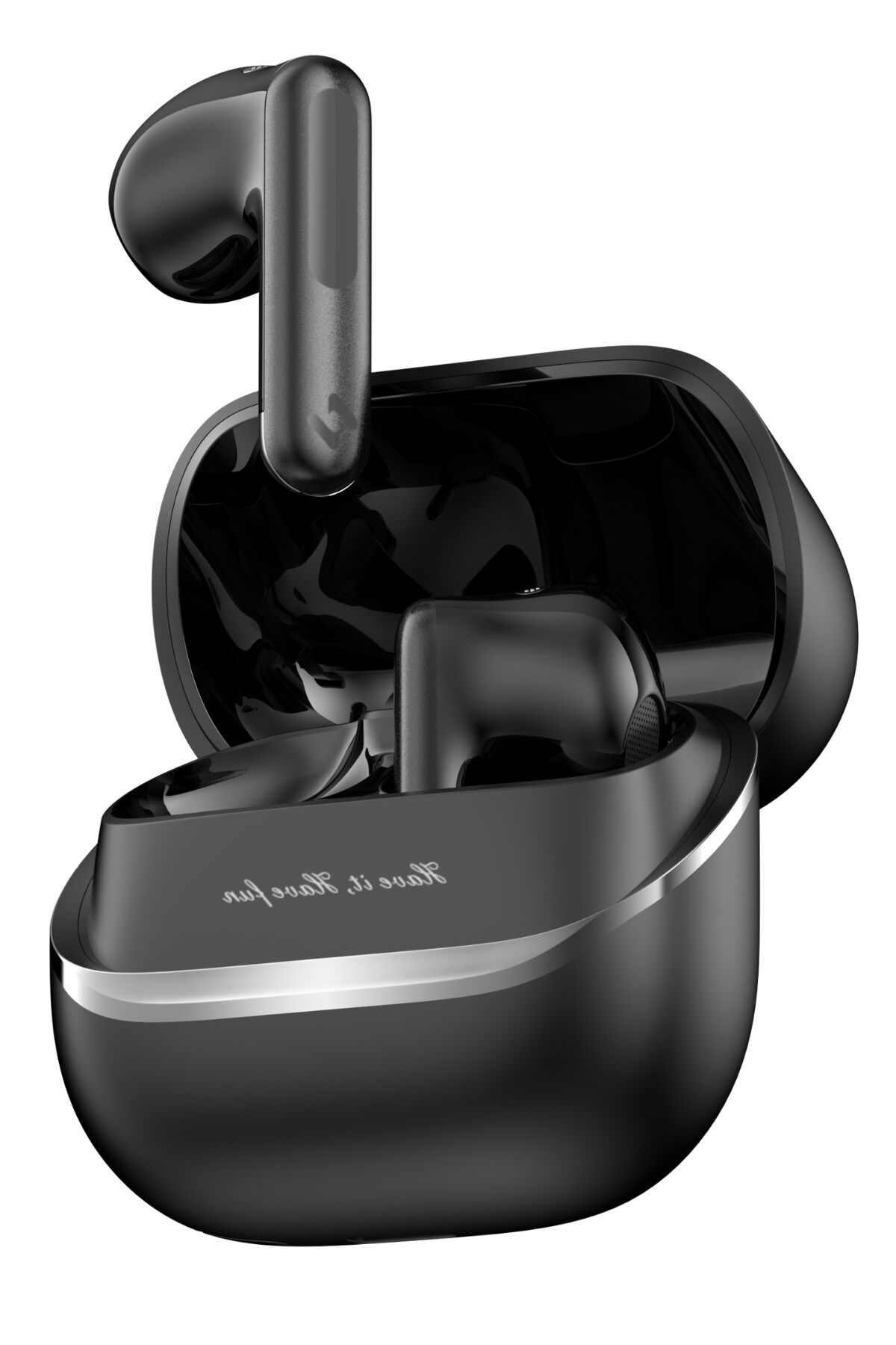 Space T1 TWS Bluetooth Kulaklık - ANC 3.0 Gürültü Engelleme, Hi-Res Audio, 40.5 Saat Pil , BT 6.0 Siyah